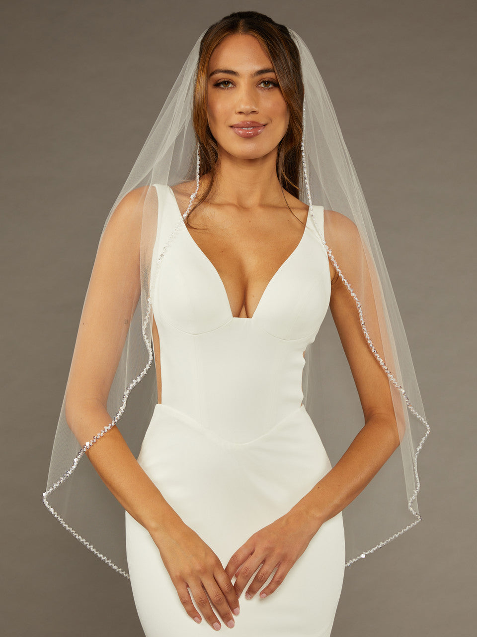 V2483SF Bridal Veil