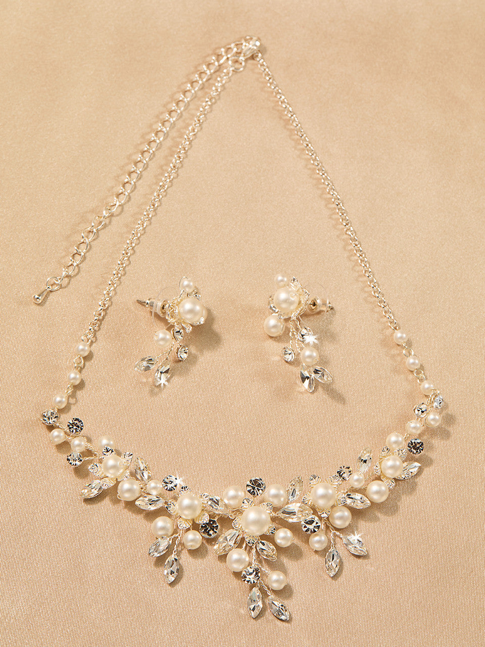 Bridal Necklace and Earring Set NL2565