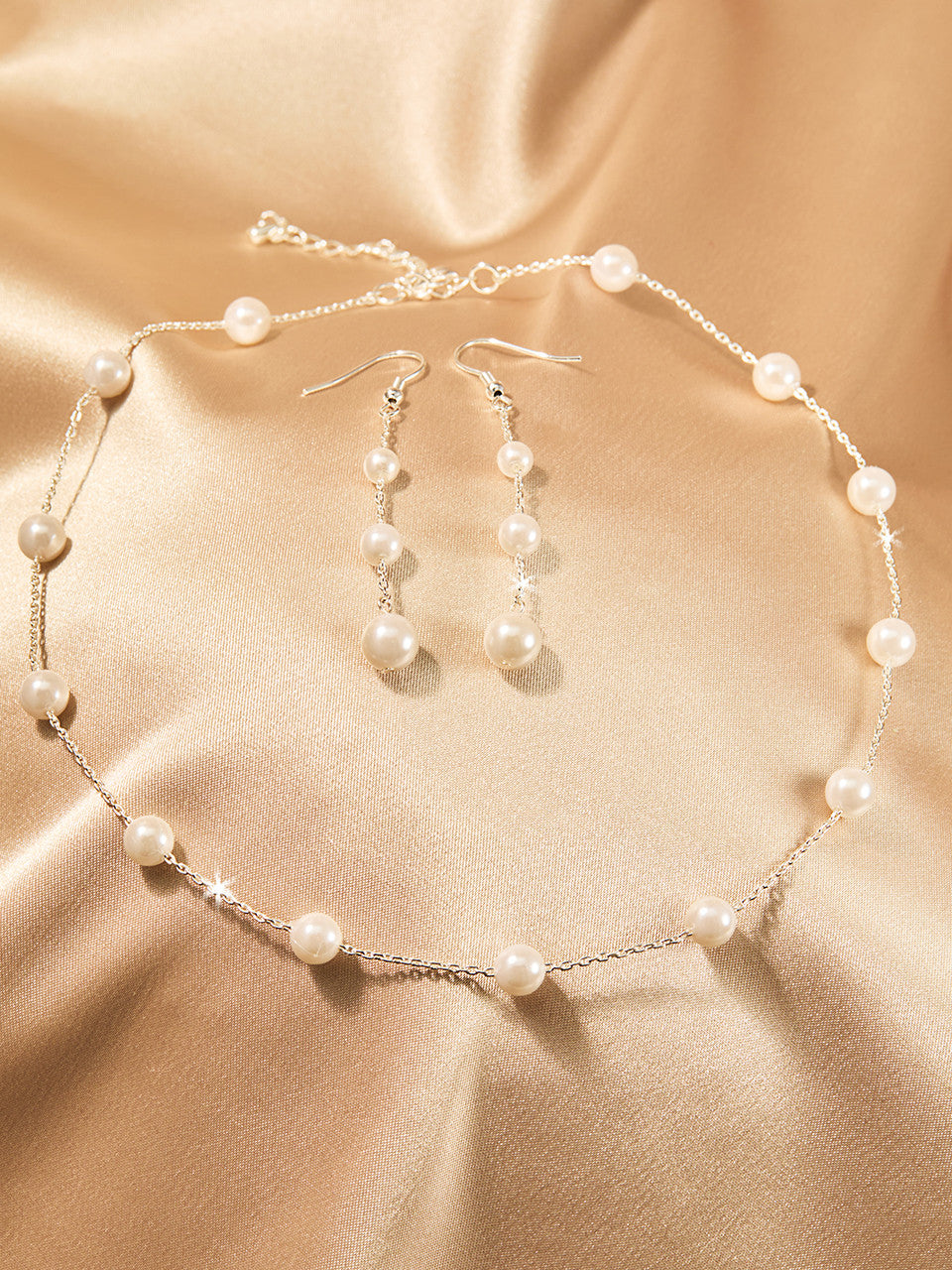 Bridal Necklace and Earring Set NL2562