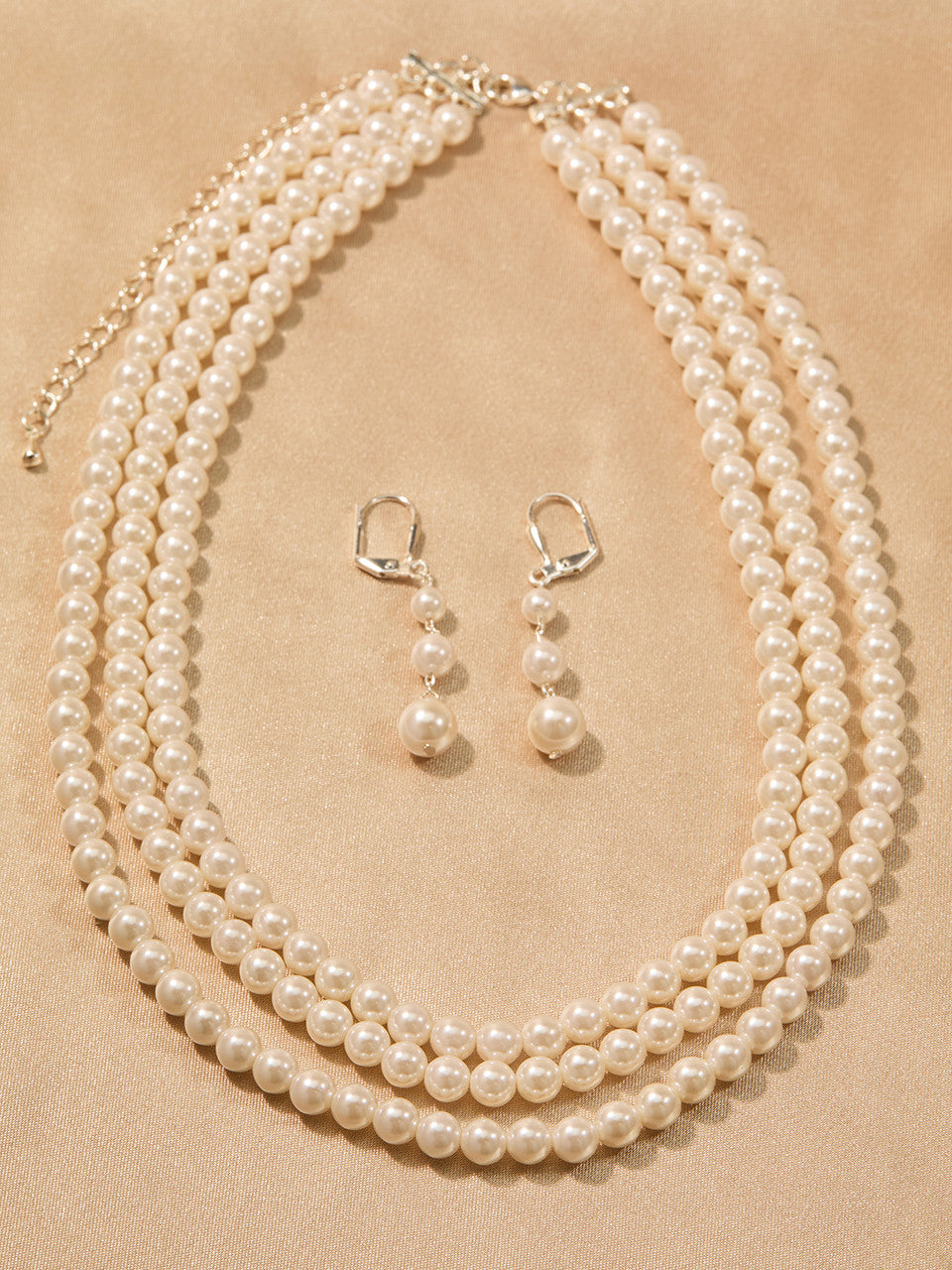 Bridal Necklace and Earring Set NL2564