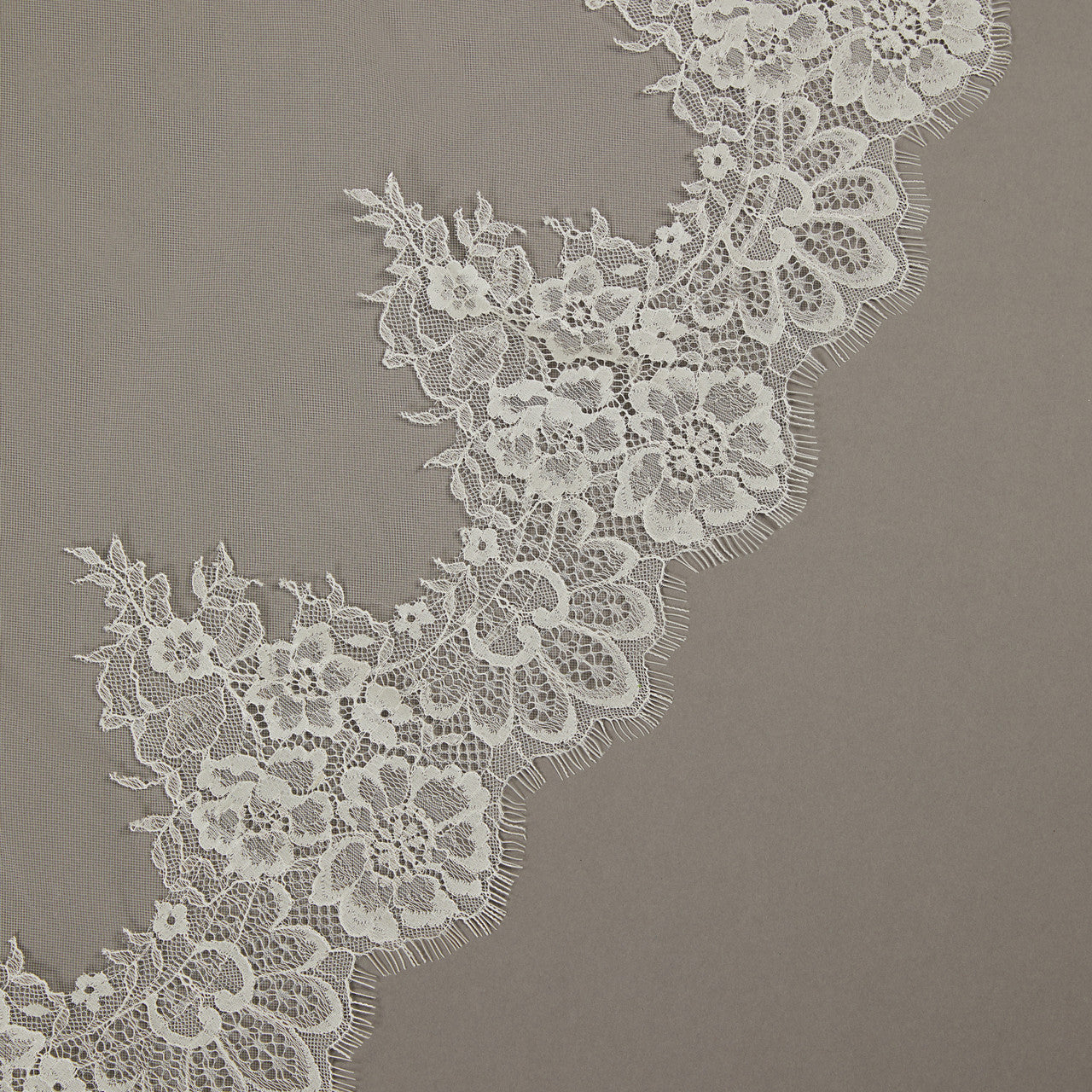 V2496WRC-M Wide Royal Cathedral Mantilla Bridal Veil