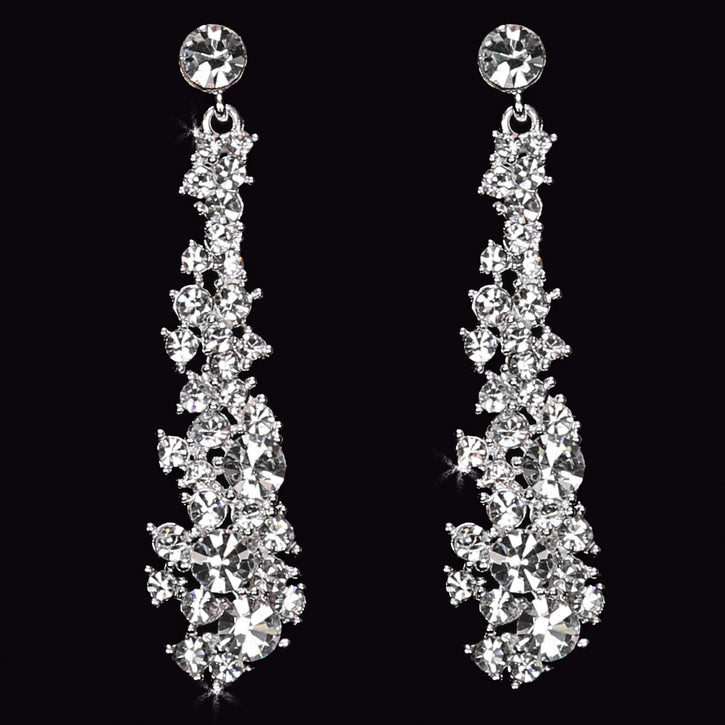 Rhinestone Earrings E1561