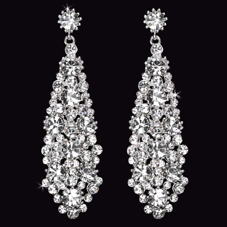 Rhinestone Earrings E1562