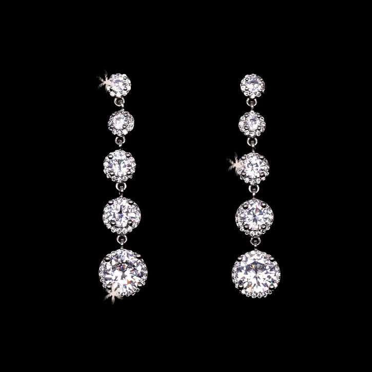 E2167 Rhinestone Earrings