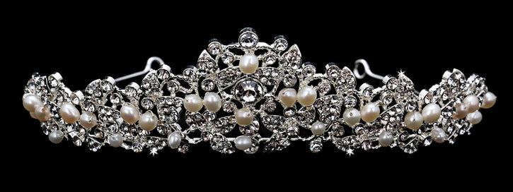 Natural Pearl Tiara T1801