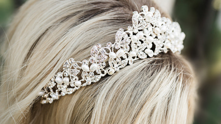 Natural Pearl Tiara T1801