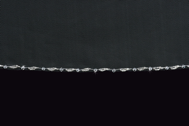 Single Tier Bridal Veil V1497SF