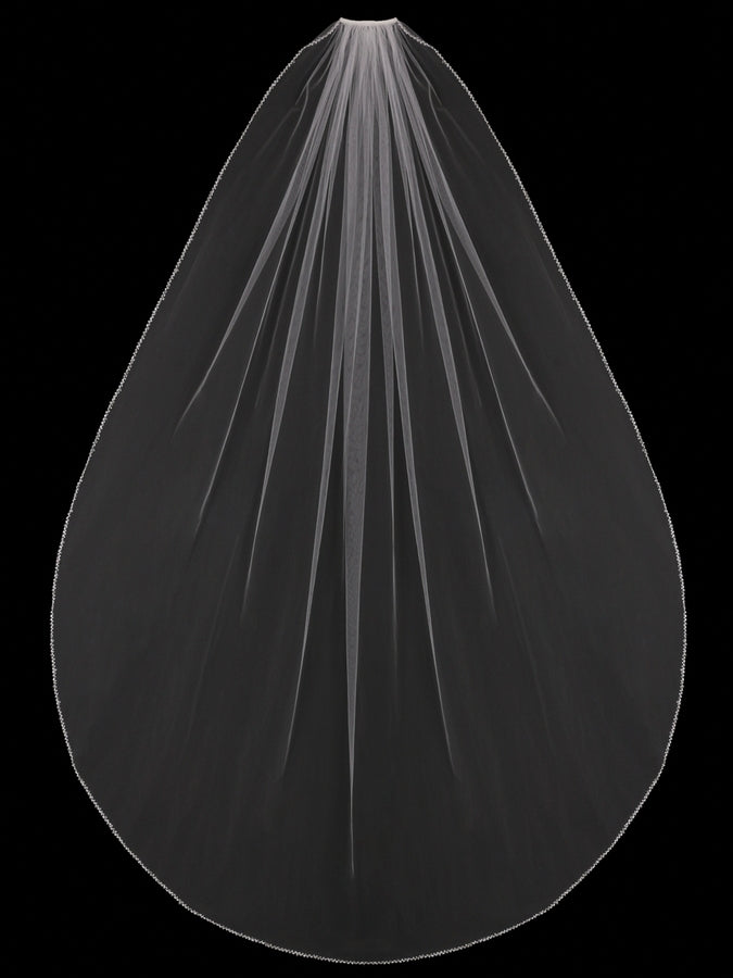 Chapel Length Bridal Veil V1498CP