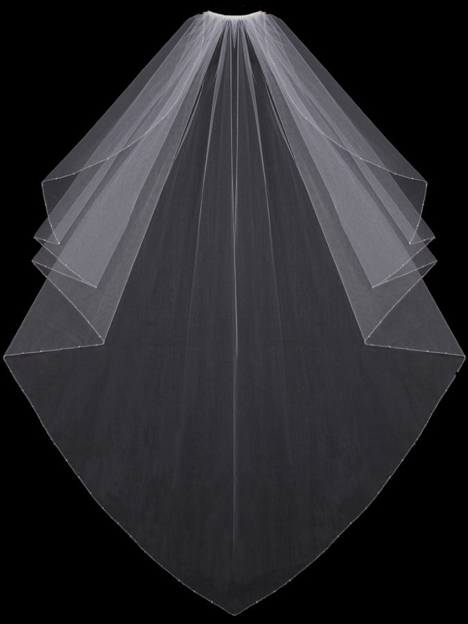 Angel Cut Bridal Veil V201CF