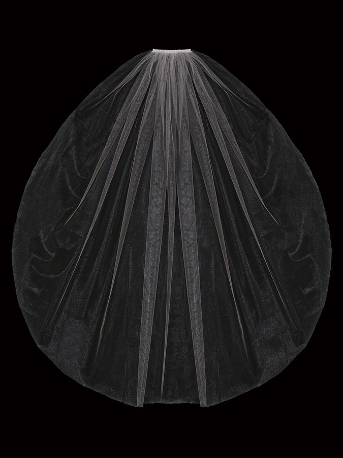 Single Tier Bridal Veil V2085SF