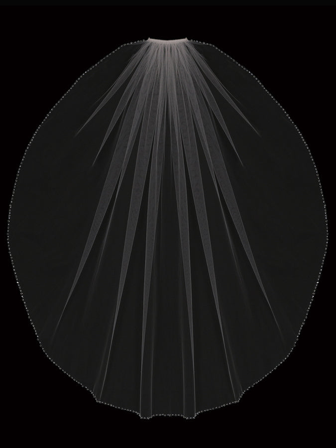 Single Tier Bridal Veil V2090SF