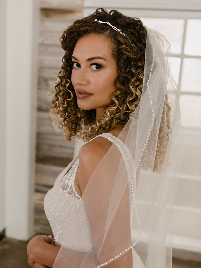 V2190SF Single Tier Veil