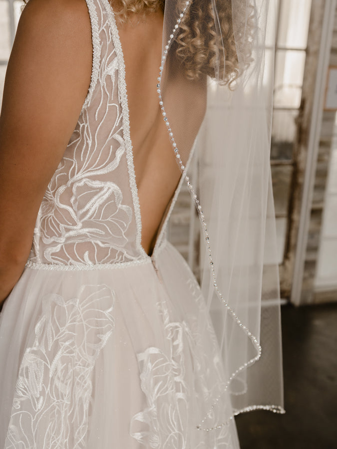 V2190SF Single Tier Veil