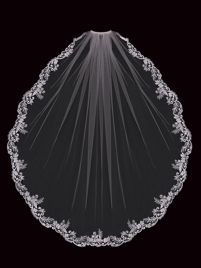 V2196SF Single Tier Veil