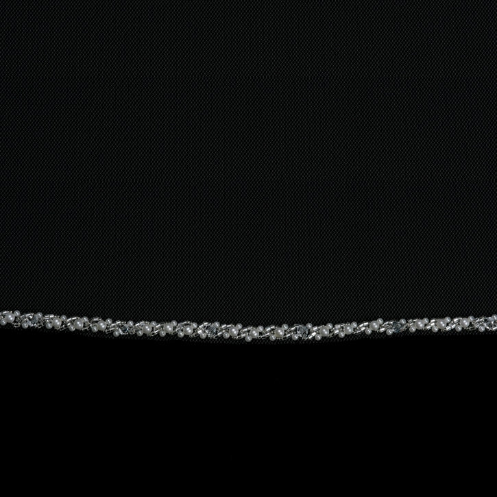 Two Tier Bridal Veil V802W
