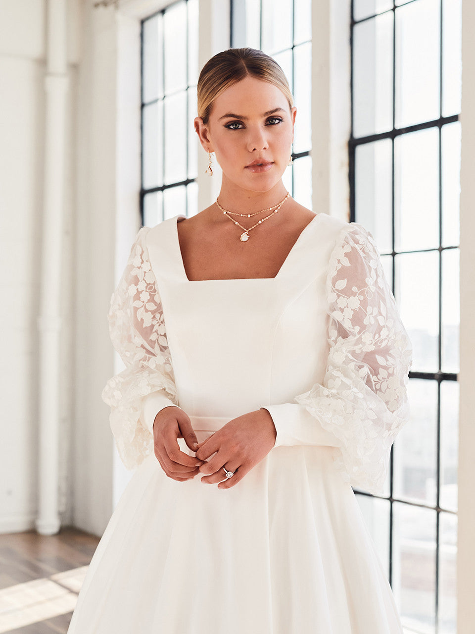 NL2353 Bridal Jewelry Necklace Set
