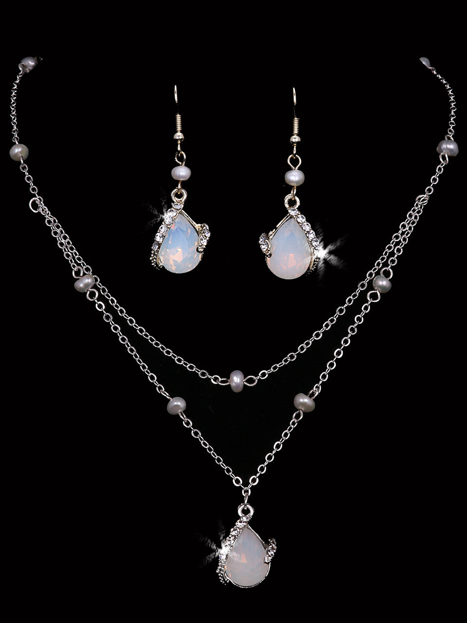 NL2353 Bridal Jewelry Necklace Set