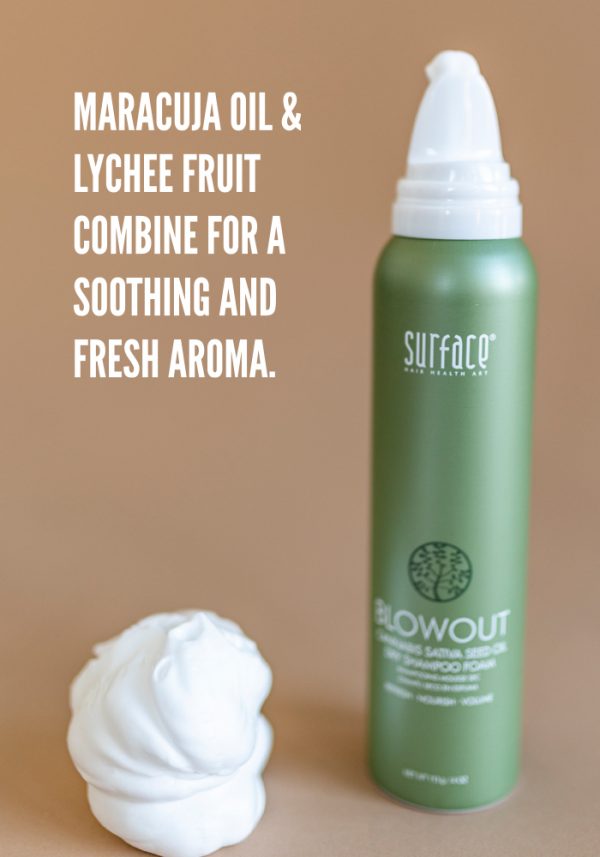 Blowout Dry Shampoo Foam