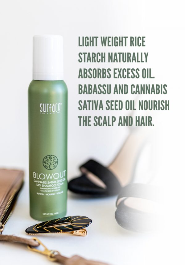 Blowout Dry Shampoo Foam
