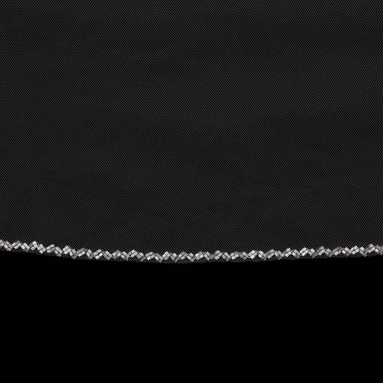 V2380SF Single Tier Bridal Veil