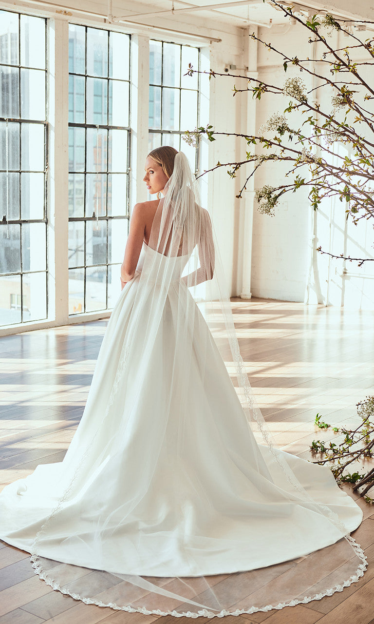 V2383C Cathedral Bridal Veil