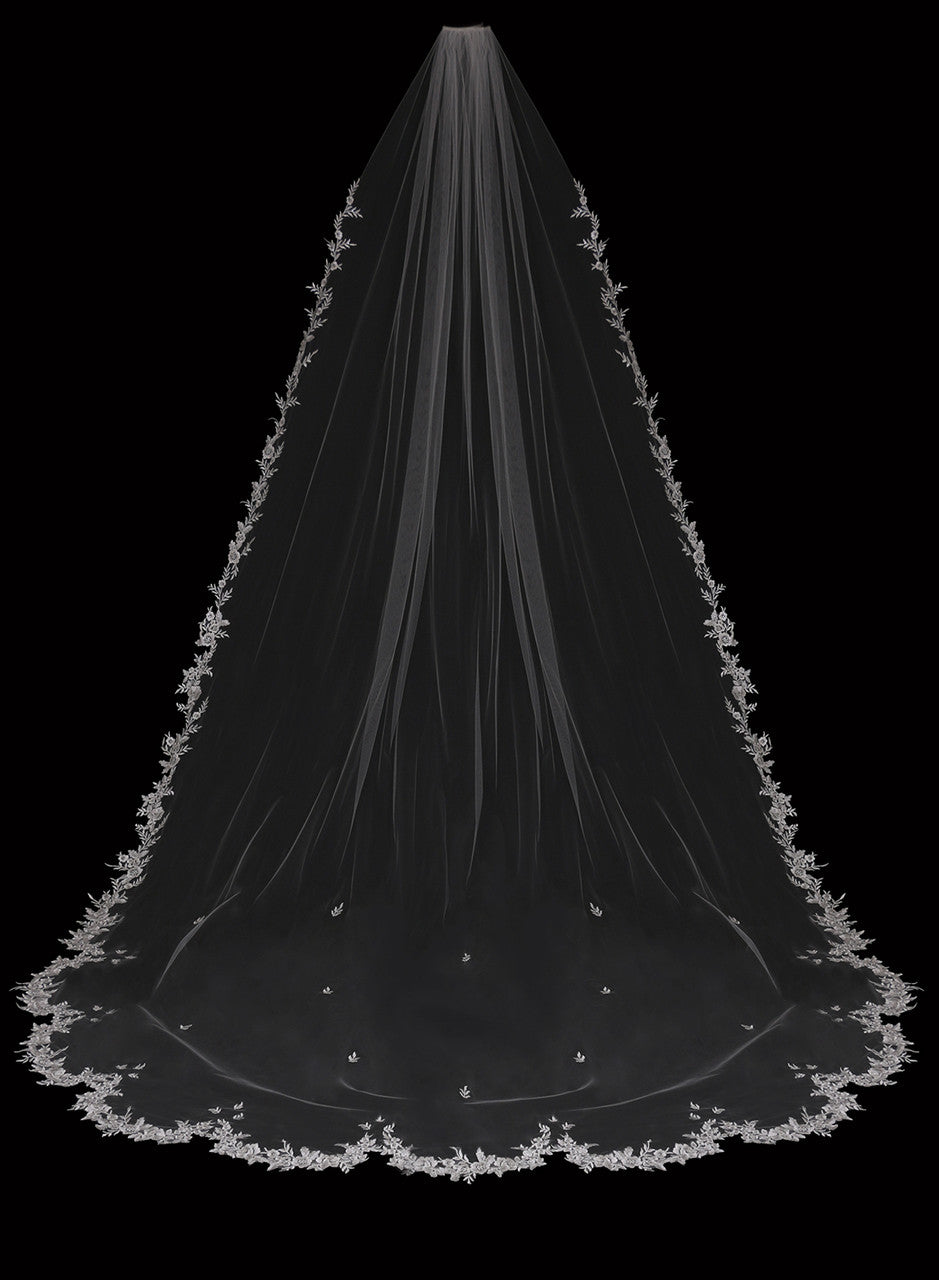 V2389RC Royal Cathedral Bridal Veil