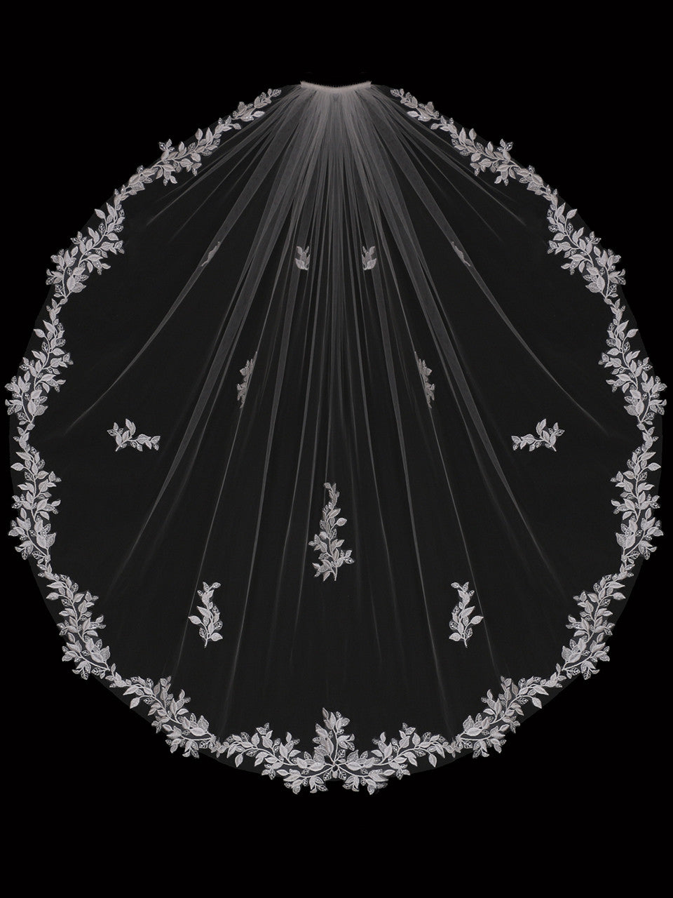 V2390SF Single Tier Bridal Veil