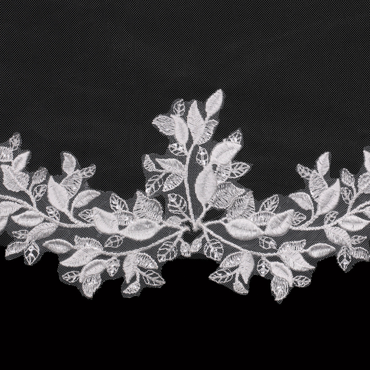 V2390SF Single Tier Bridal Veil