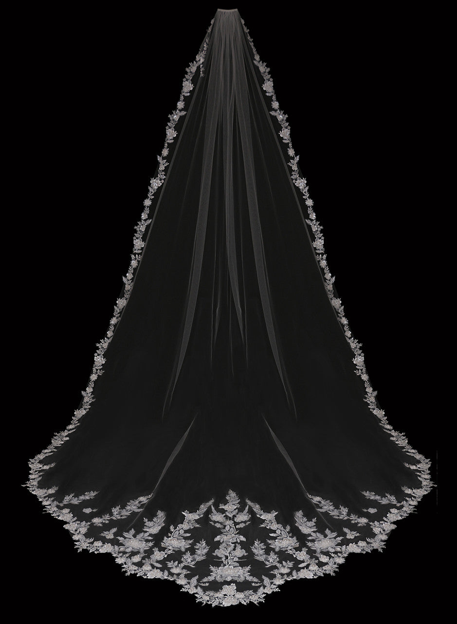 V2396RC Royal Cathedral Bridal Veil