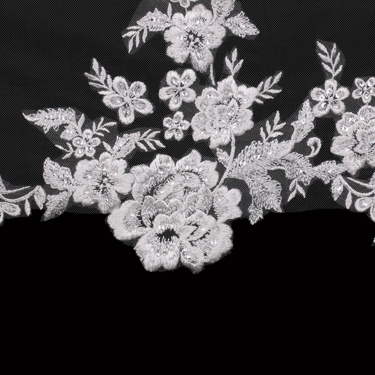 V2397RC-M Mantilla-Cut Cathedral Bridal Veil