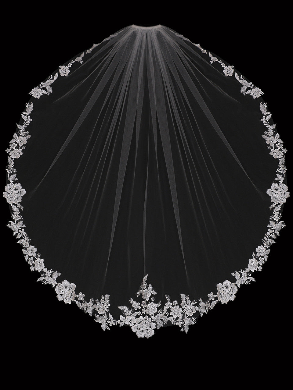V2397SF Single Tier Bridal Veil