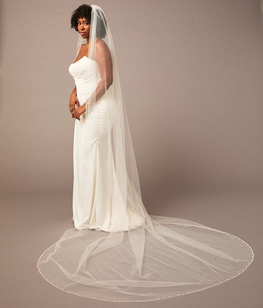 Bridal Cathedral Veil V2675WC
