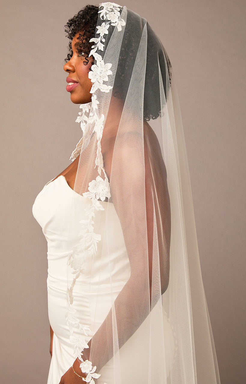 Royal Cathedral Mantilla Bridal Veil | V2689RC-M