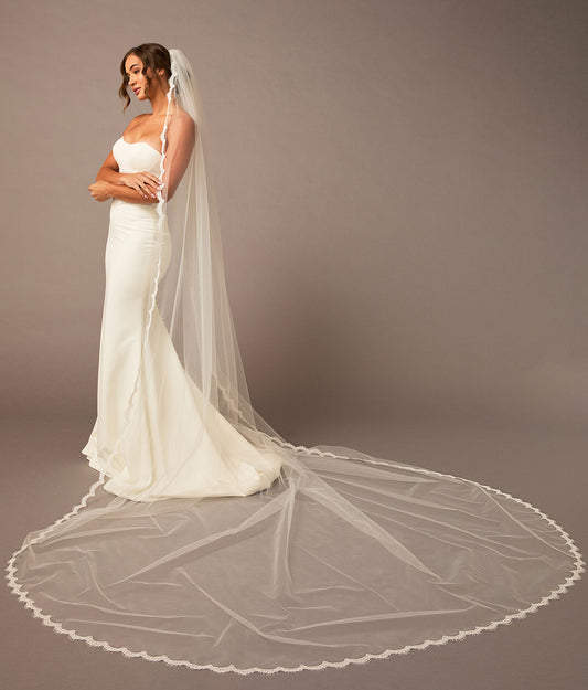 Royal Cathedral Bridal Veil | V2690RC