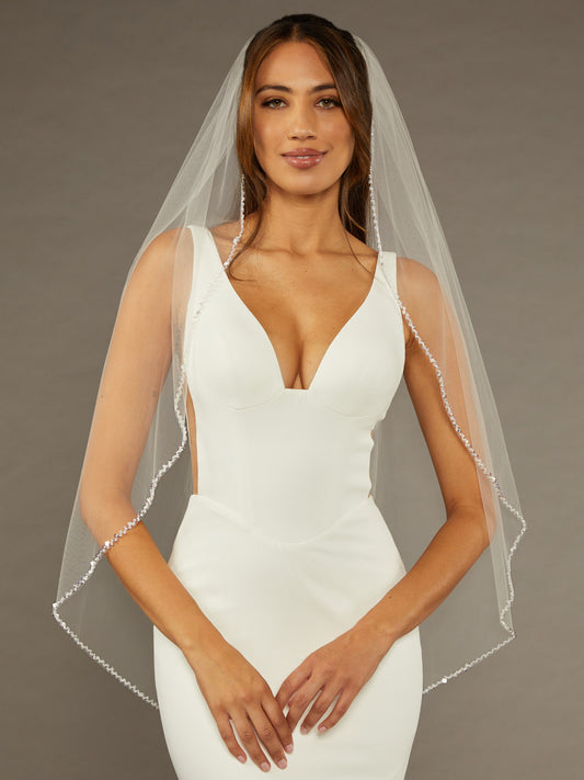 V2483SF Bridal Veil