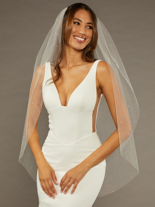 V2485SF Bridal Veil