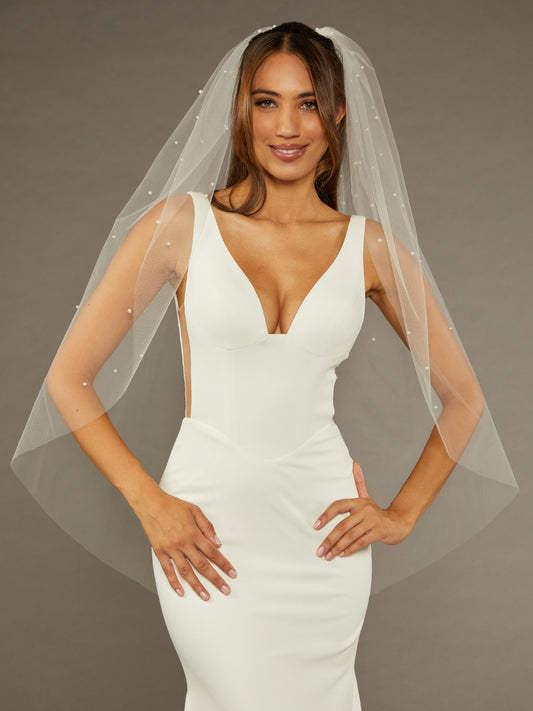 V2488SF Bridal Veil