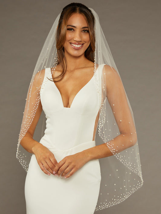 V2487SF Bridal Veil