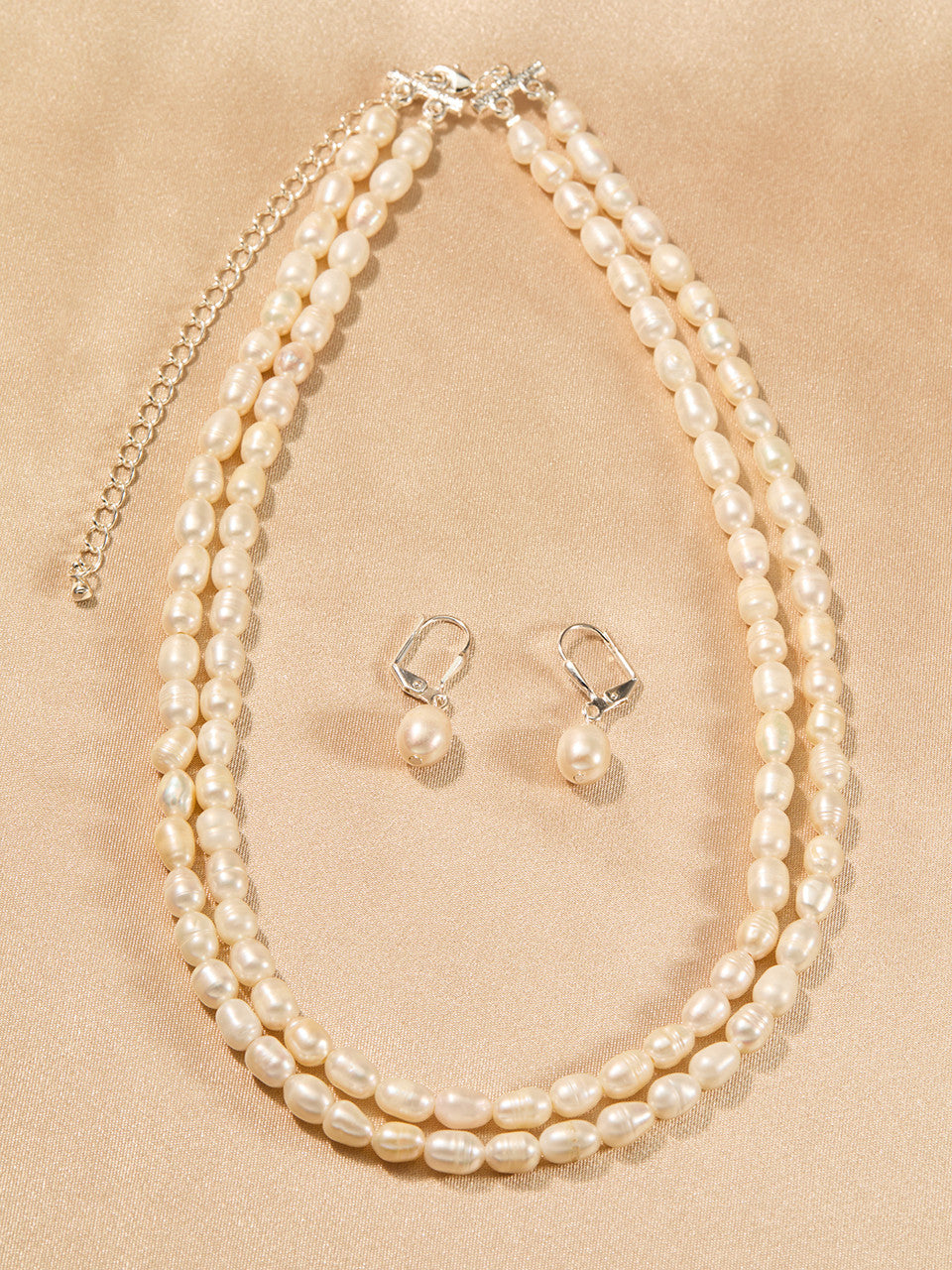 Bridal Necklace and Earring Set  NL2563