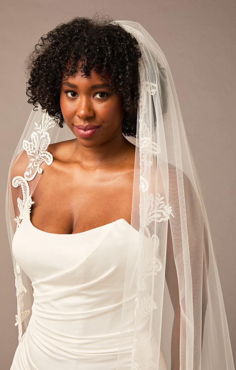 Wide Royal Cathedral Bridal Veil | V2686WRC