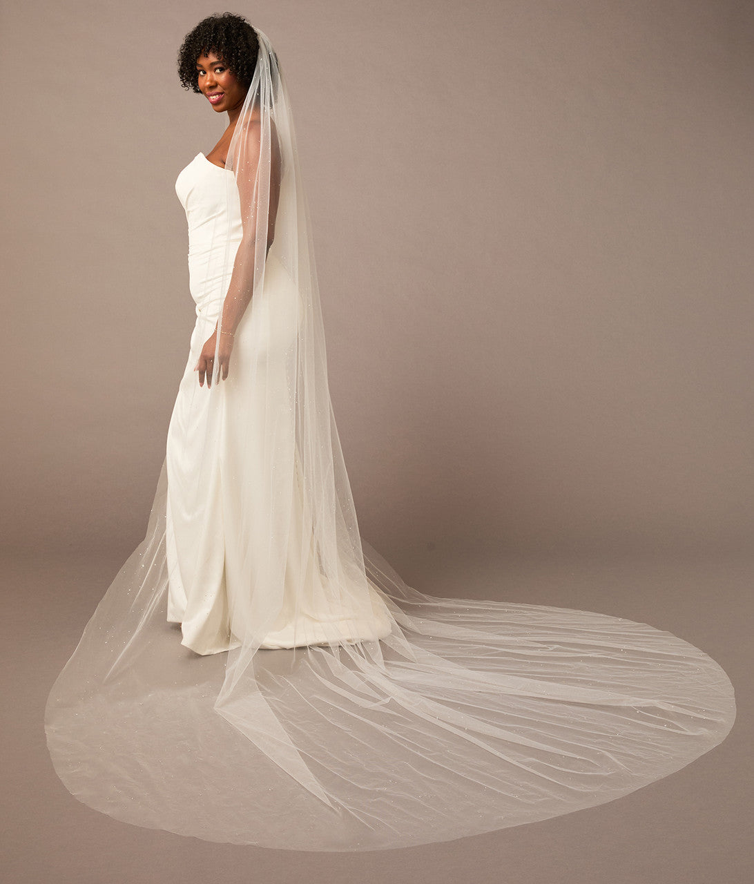 Bridal Wide Royal Cathedral Veil V2677WRC