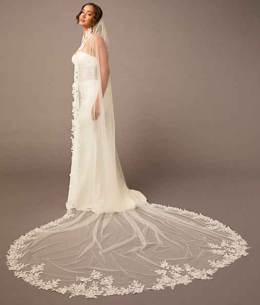 Royal Cathedral Bridal Veil | V2682RC-L