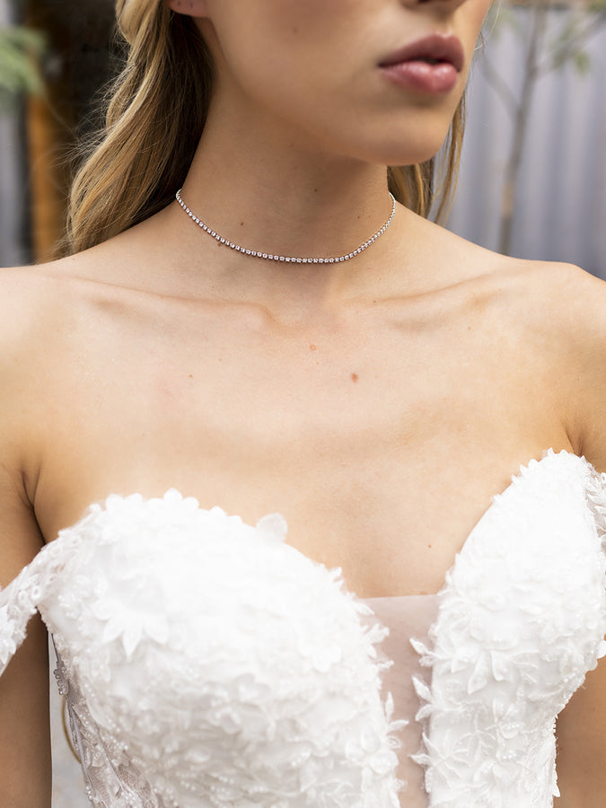 Bridal Choker Necklace NL2250