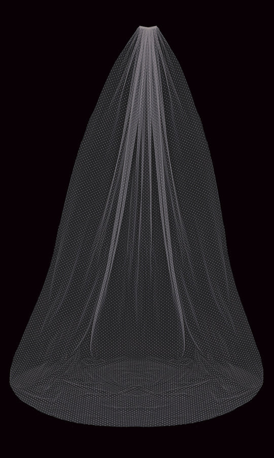 Cathedral Bridal Veil V2296C