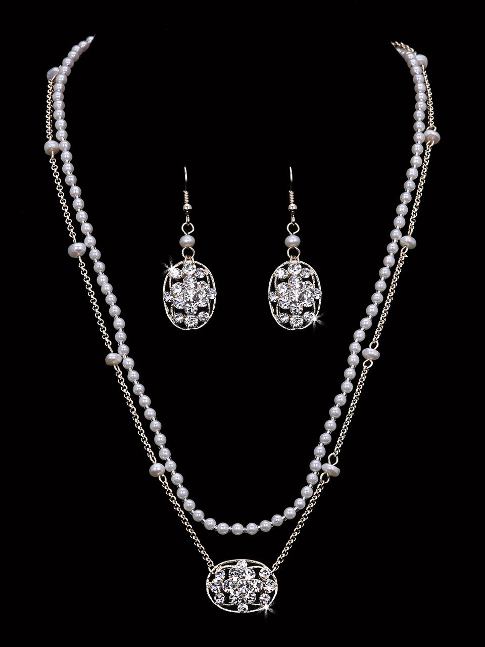 NL2354 Bridal Jewelry Necklace Set