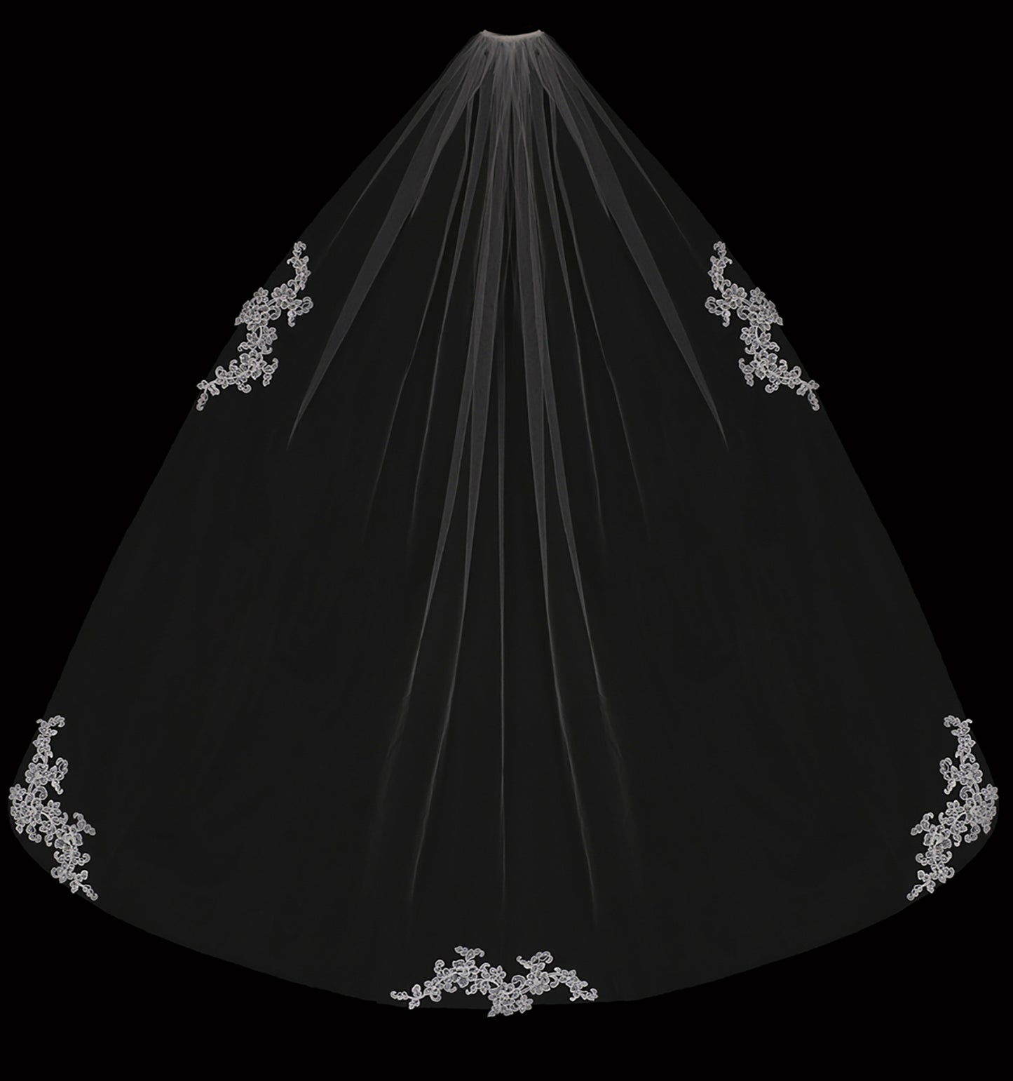 V2385WZ Waltz Bridal Veil