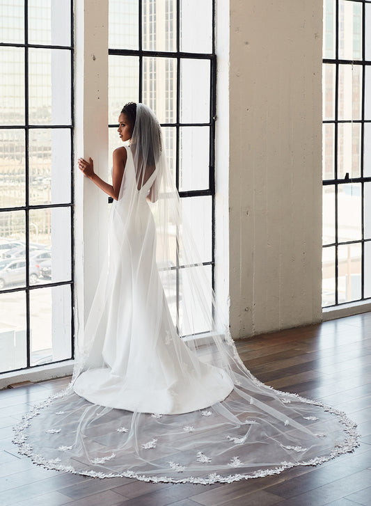 V2390RC Royal Cathedral Bridal Veil