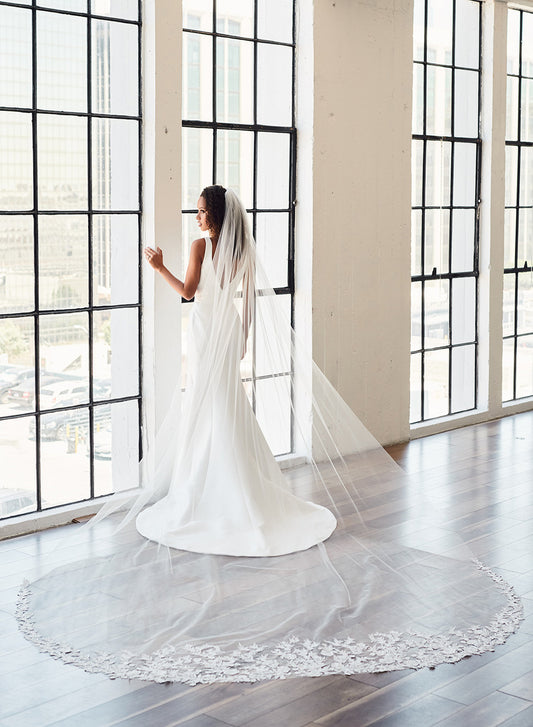 V2393RC Royal Cathedral Bridal Veil